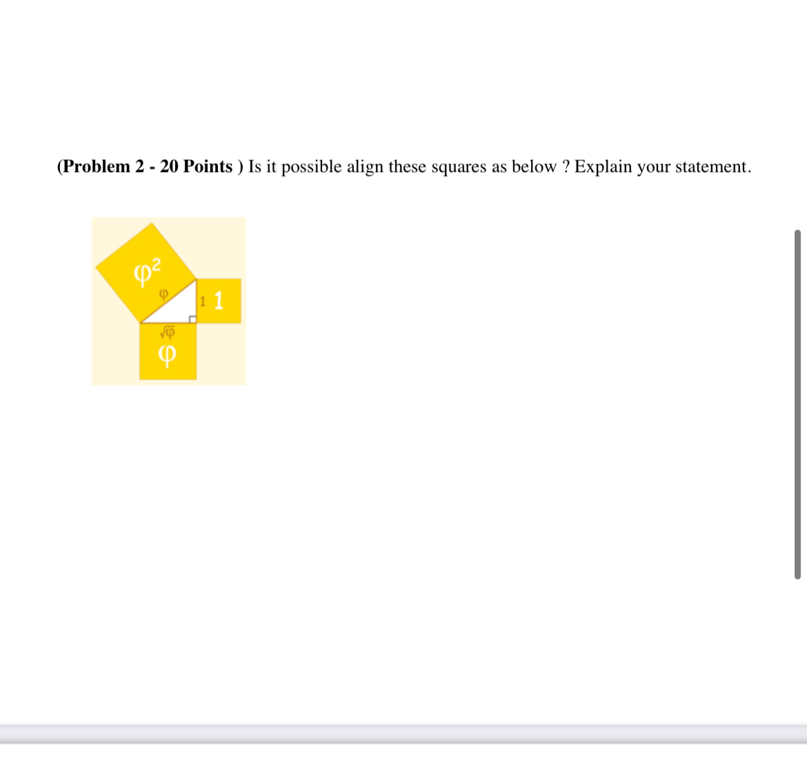 Solved (Problem 2 - 20 ﻿Points ) ﻿Is it possible align these | Chegg.com