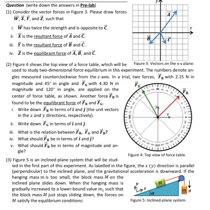 Solved Question 30 1 Draw The Forces W X Y And 2 Chegg Com