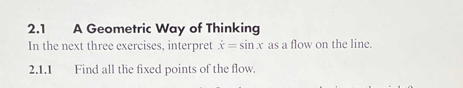 Solved 2.1 ﻿A Geometric Way of ThinkingIn the next three | Chegg.com
