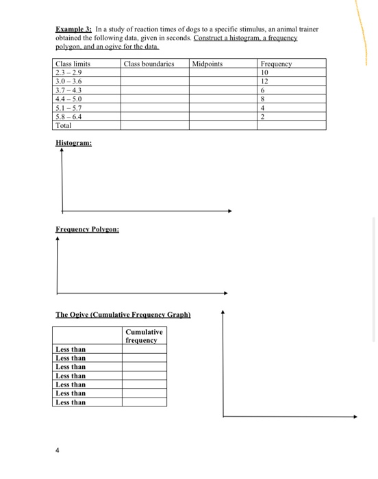 Solved Section 2.1: Organizing Data Fall, 2019 Constructing | Chegg.com