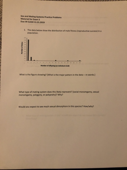 Study practice for sex exam