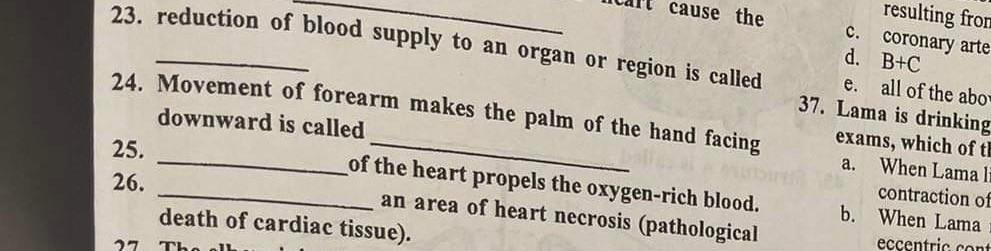 solved-cause-the-23-reduction-of-blood-supply-to-an-organ-chegg