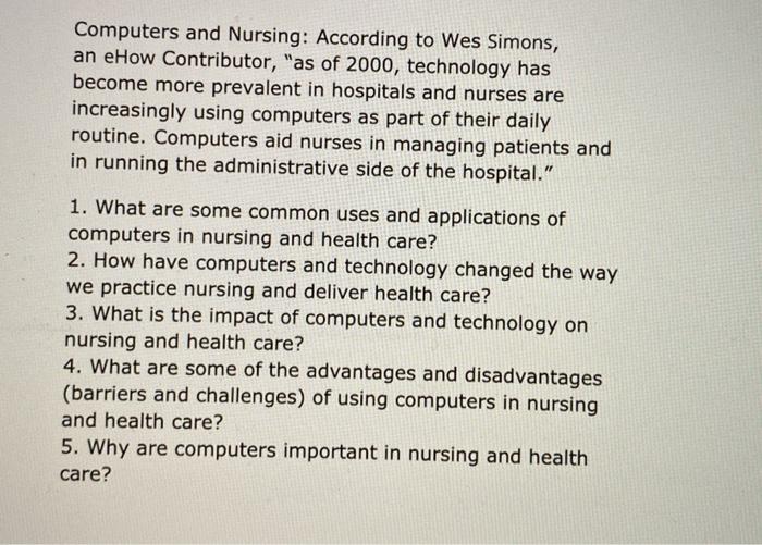 Technology in Nursing: How Nurses Use Technology Every Day