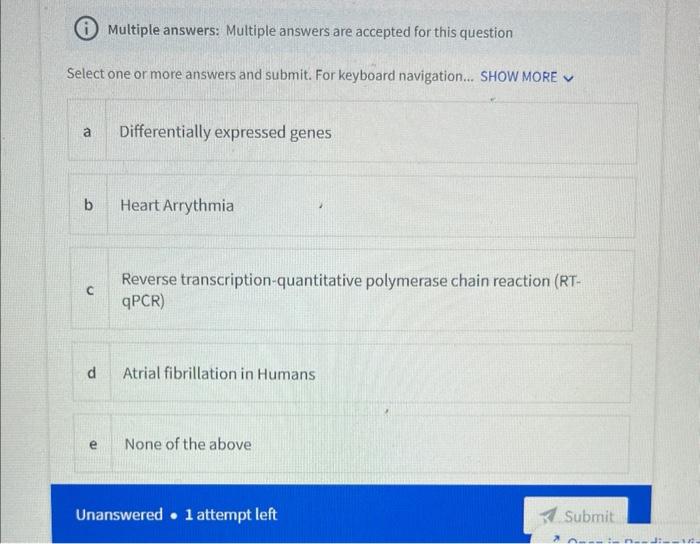 Solved 8. Housekeeping genes are differentially expressed