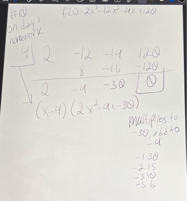 Solved I have gotten stuck half way to the problem because | Chegg.com