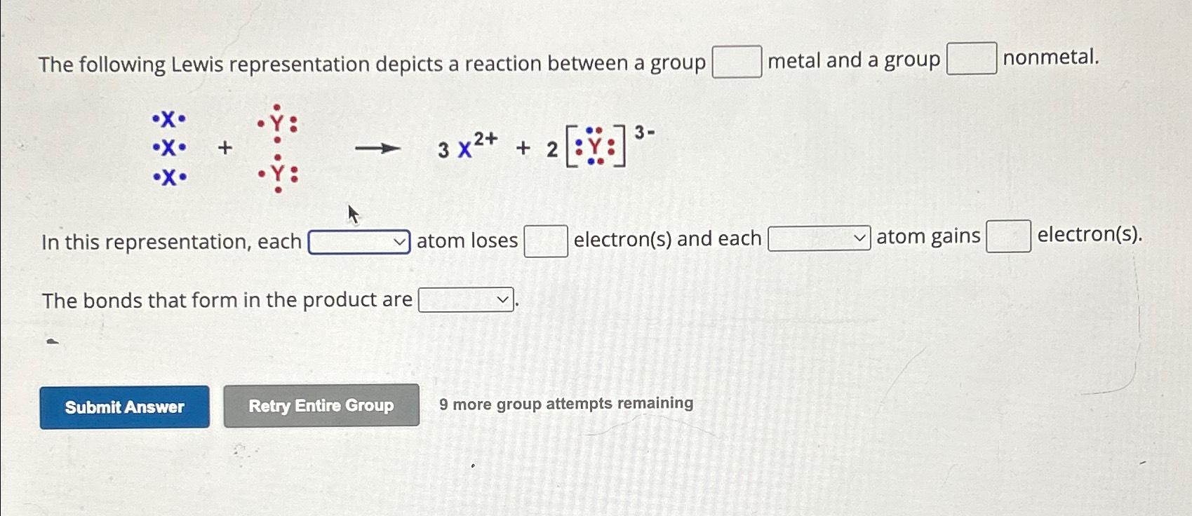 Solved The Following Lewis Representation Depicts A Reaction 8999