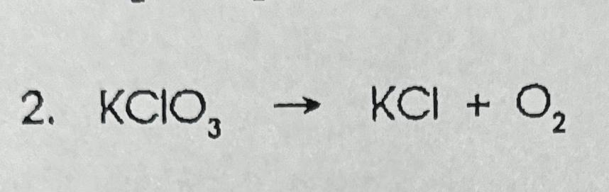 how to balance kclo3=kclo4 kcl