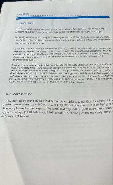 Solved Please read the case study carefully and then use the | Chegg.com