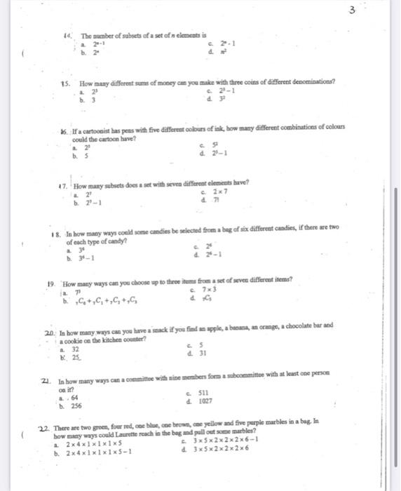 Solved please, give correct answers to all the MCQs, no need | Chegg.com