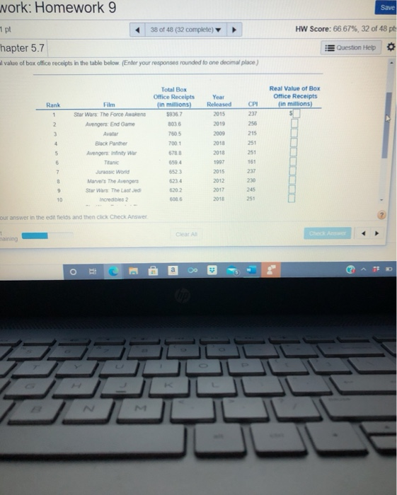 Solved Save Homework: Homework 9 Score: 0 of 1 pt 38 of 48 | Chegg.com