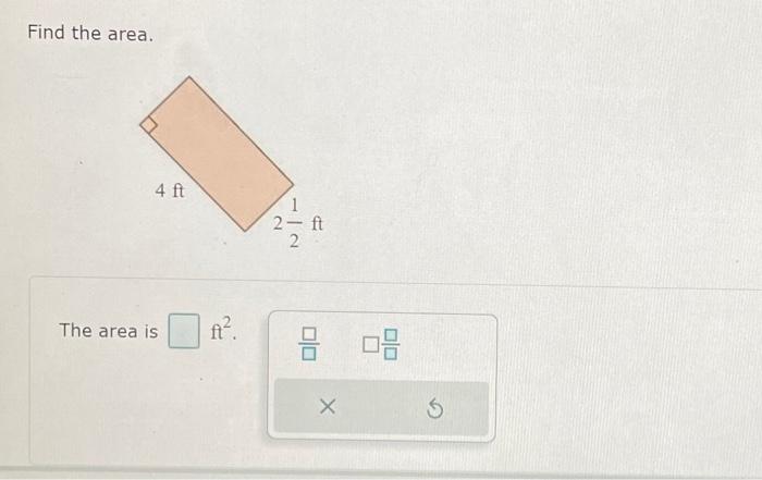 Solved Find The Area. | Chegg.com