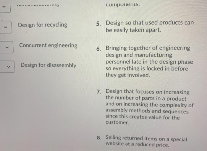 Solved Components.
