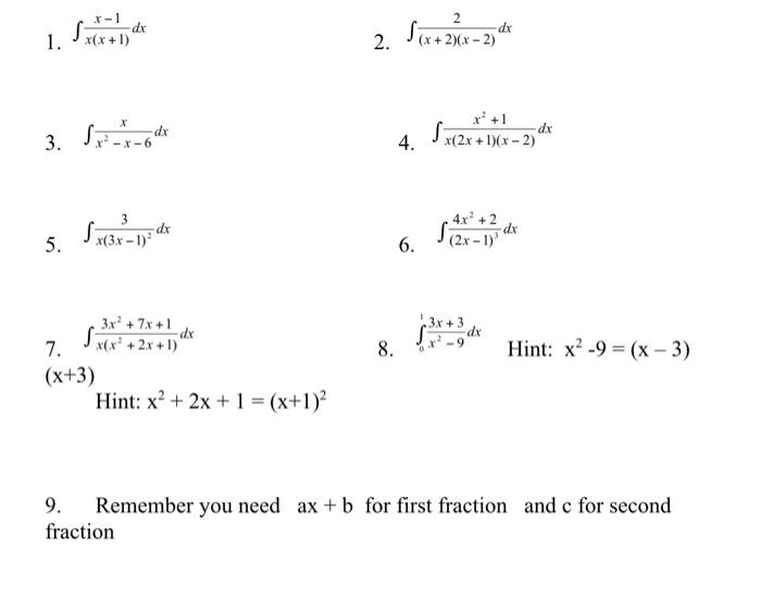 Solved Suppose we wish to integrate Sdu = ln|u|4c Since we | Chegg.com