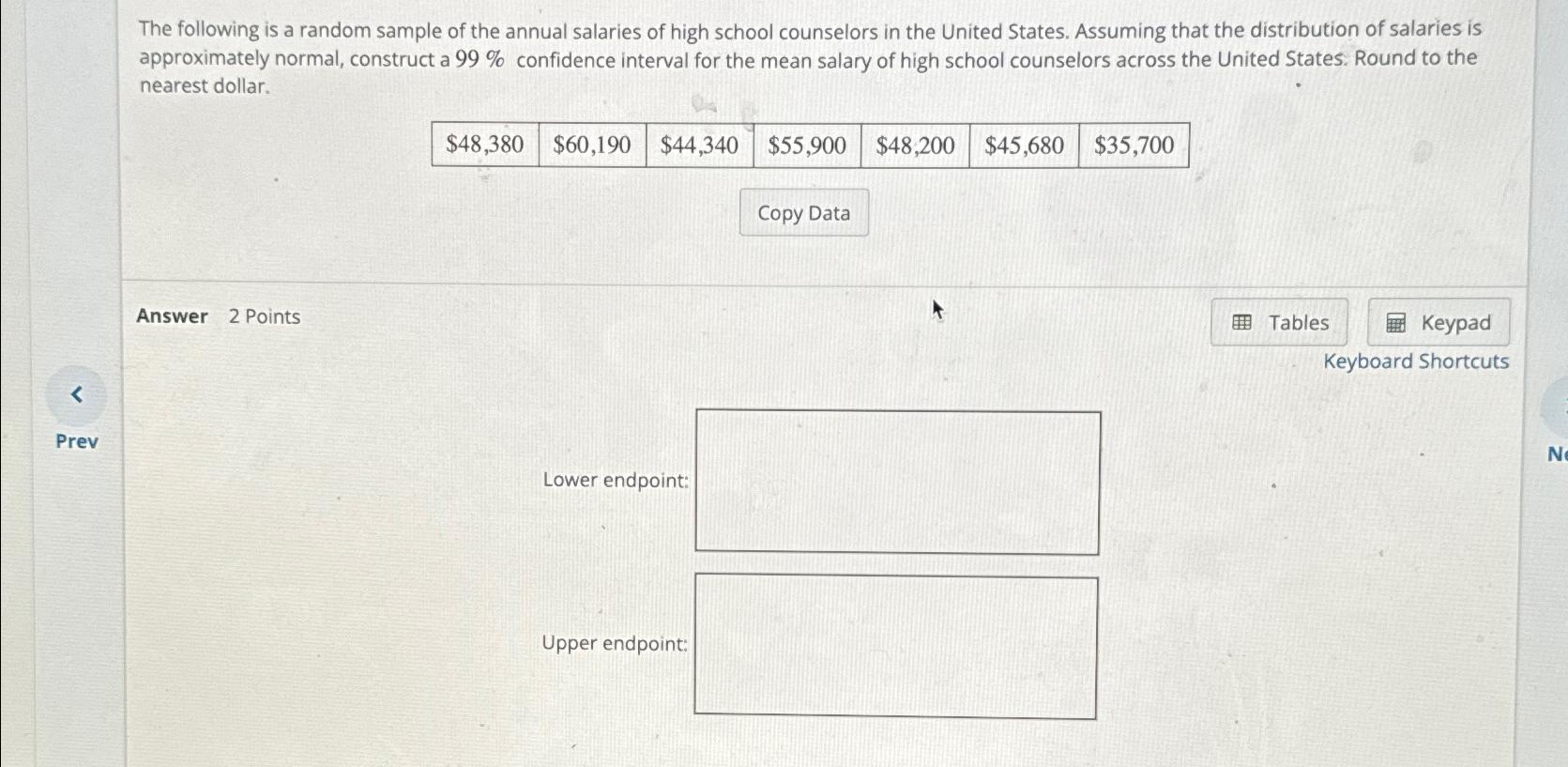 solved-the-following-is-a-random-sample-of-the-annual-chegg