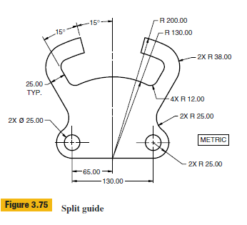 Solved Figure 3.73 Cam arm Split guide Figure 3.74 Slip | Chegg.com