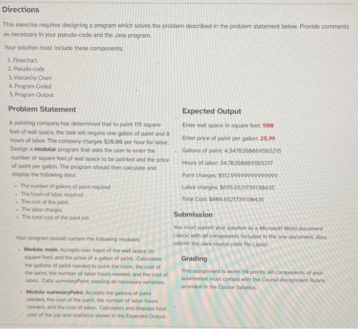 Solved This exercise requires designing a program which | Chegg.com