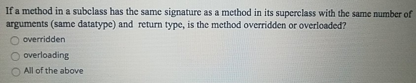 Solved What is a subclass in java? Parent Class Super Class | Chegg.com