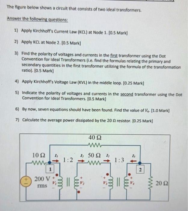 Solved The Figure Below Shows A Circuit That Consists Of Two | Chegg.com