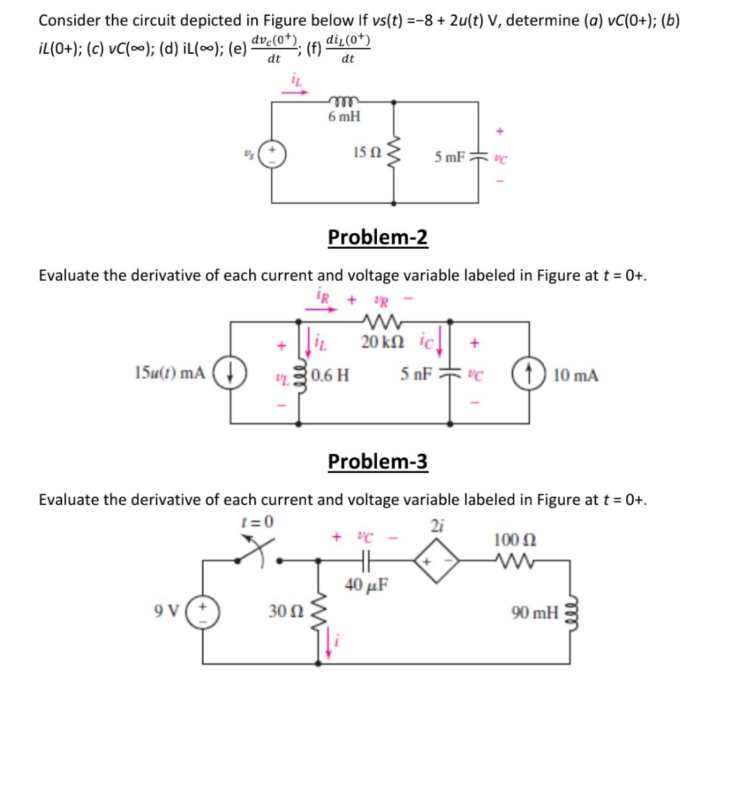 Solved Consider the circuit depicted in Figure below If | Chegg.com