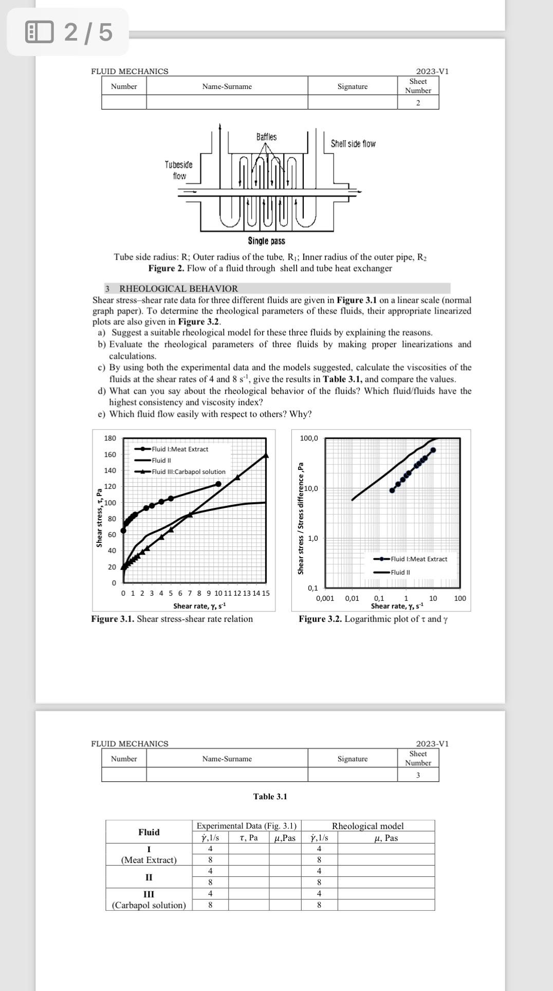 Solved FLUID MECHANICS | Chegg.com