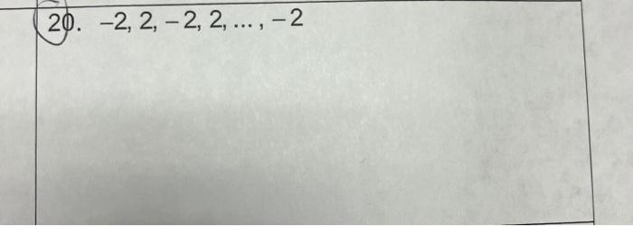 Solved Determine whether the following sequences are | Chegg.com