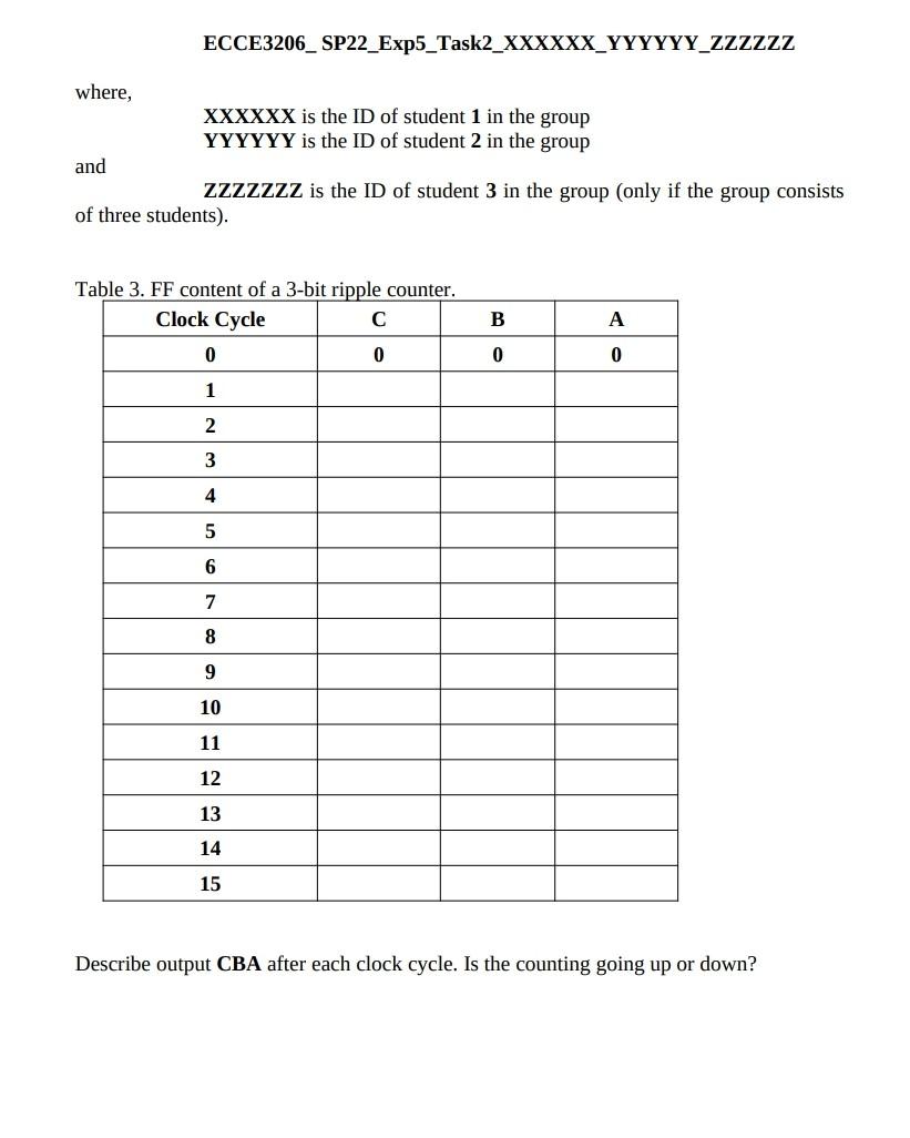 Solved Experiment 4: Shift Registers Objective: In this | Chegg.com