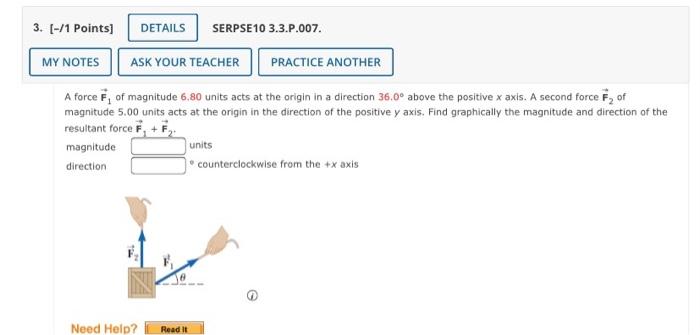 Solved 3. (-/1 Points) DETAILS SERPSE10 3.3.P.007. MY NOTES | Chegg.com