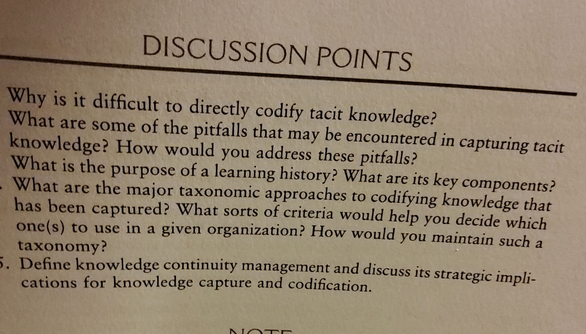 Solved DISCUSSION POINTSWhy is it difficult to directly | Chegg.com