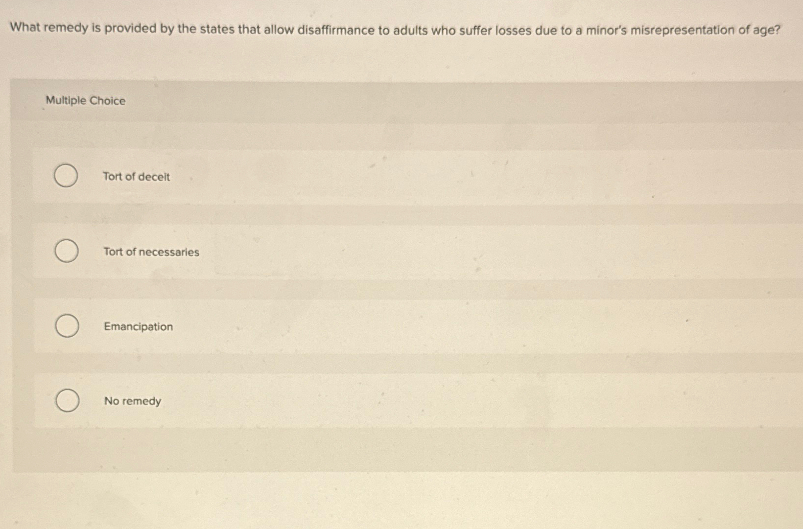 Solved What remedy is provided by the states that allow | Chegg.com