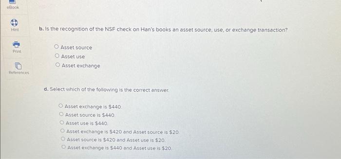 Solved Required a. & c. Show the effects of the following | Chegg.com