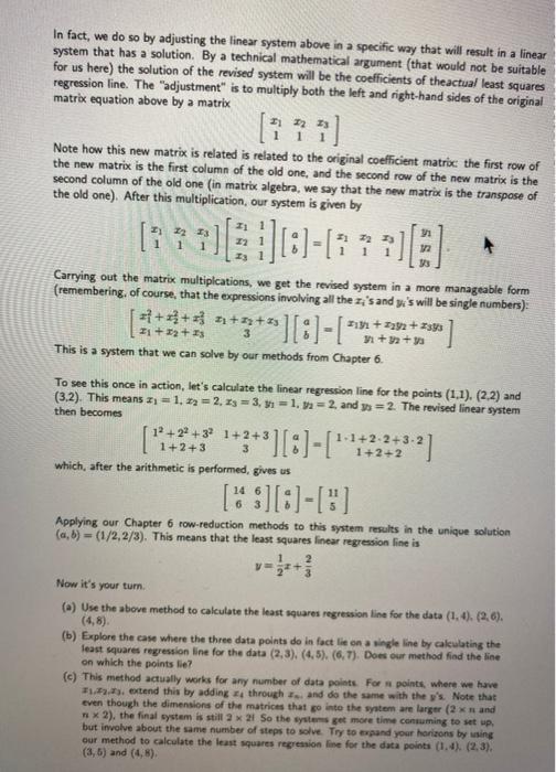 Solved In this problem we use techniques from matrix algebra | Chegg.com