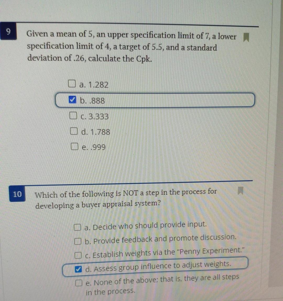 solved-9-given-a-mean-of-5-an-upper-specification-limit-of-chegg