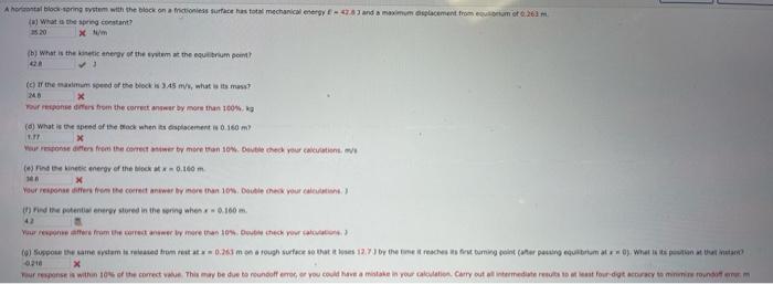 Solved A horisontal basering system with the block on ricons | Chegg.com