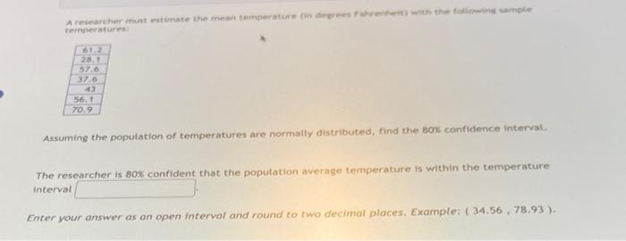 Solved Termperatures- Assuming The Population Of | Chegg.com