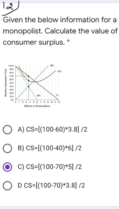 Solved 1 In comparing monopoly to a perfectly competitive | Chegg.com