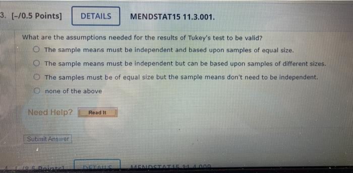 Solved 3. (-/0.5 Points] DETAILS MENDSTAT15 11.3.001. What | Chegg.com