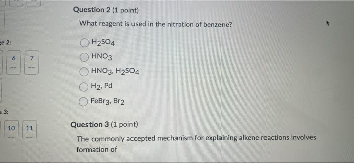 Solved 2 3 Question 1 1 point What is the IUPAC name of Chegg