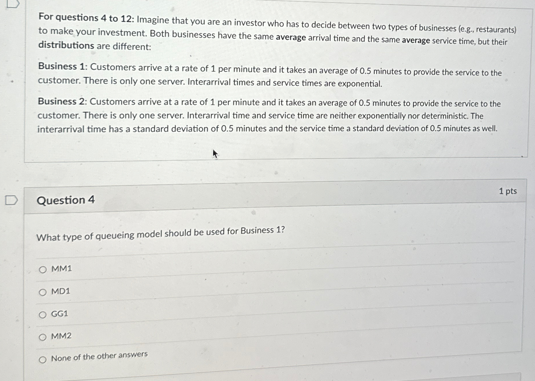 Solved For questions 4 ﻿to 12: Imagine that you are an | Chegg.com