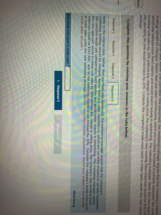 Solved Seved Problem 5-29 Changes in Cost Structure; | Chegg.com