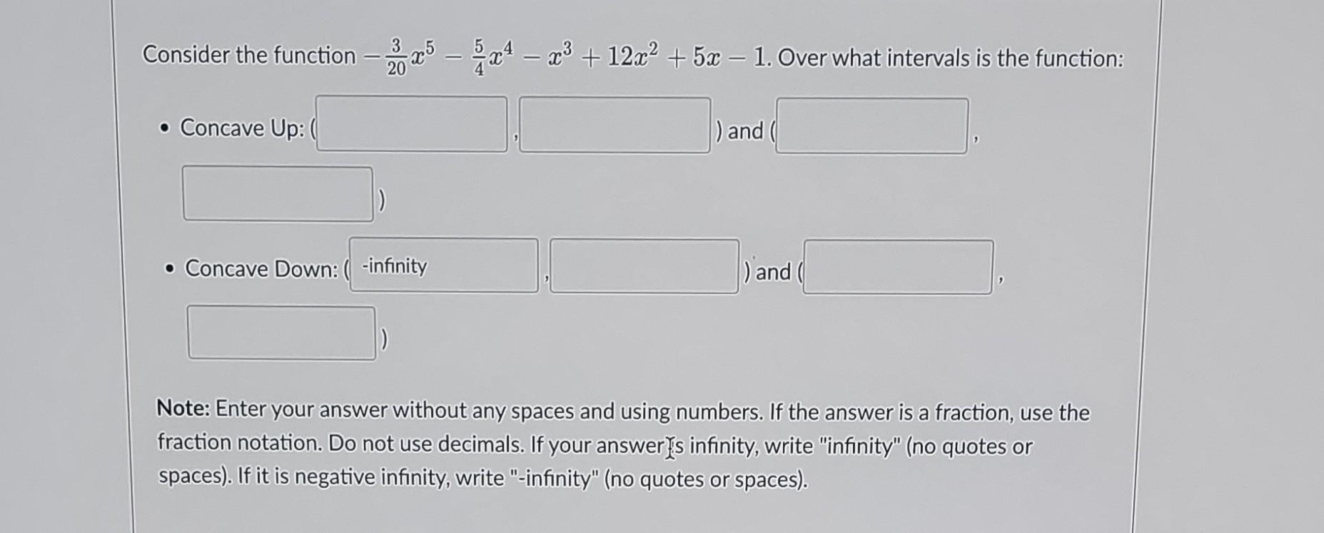 solved-consider-the-function-203x5-45x4-x3-12x2-5x-1-over-chegg