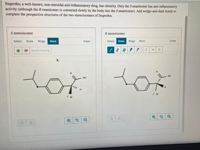 Solved Ibuprofen, a well-known, non-steroidal | Chegg.com