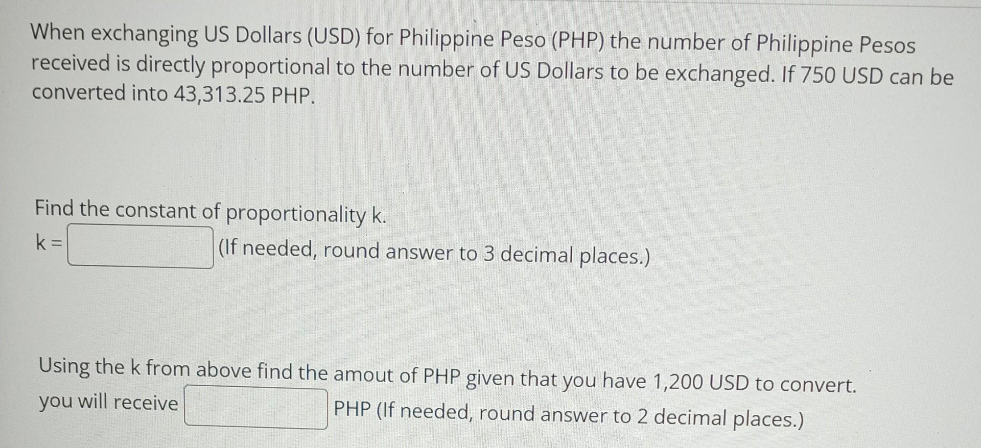 USD to PHP  Convert US Dollar to Philippine Peso