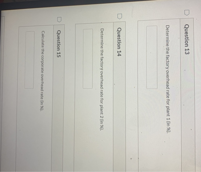 Solved Use the information below to answer questions 13, 14 | Chegg.com