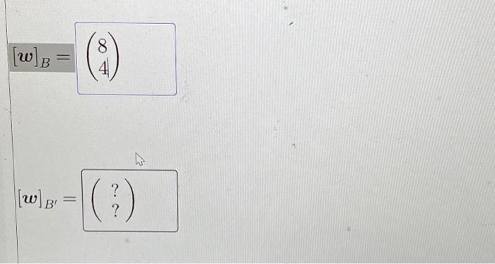 Solved Consider The Bases B = {ui, Uz} And B' = {u1, Us} For | Chegg.com