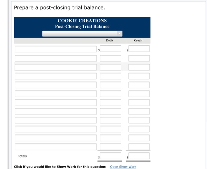 Solved Cookie Creations 4 ac Natalie had a very busy