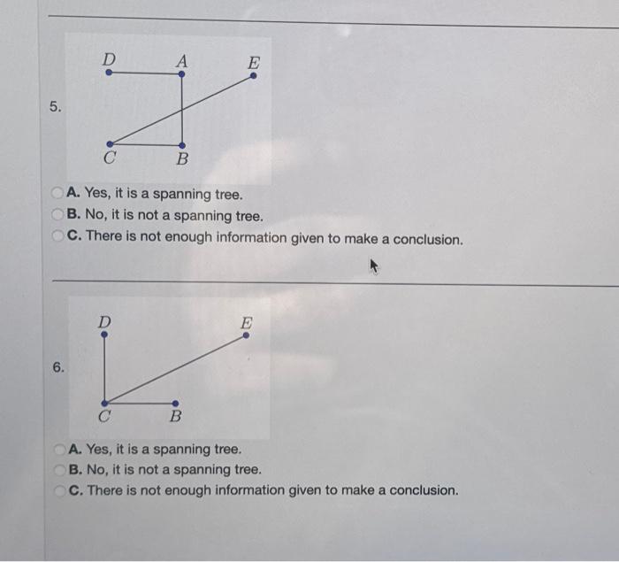 Solved (6 Points) Consider The Graph G Shown Below. | Chegg.com