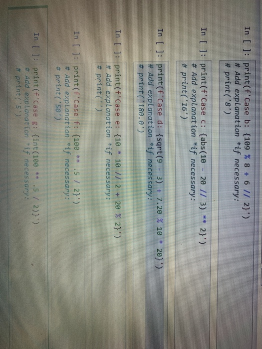 Solved 1. Show the result of evaluating each expression. Be | Chegg.com
