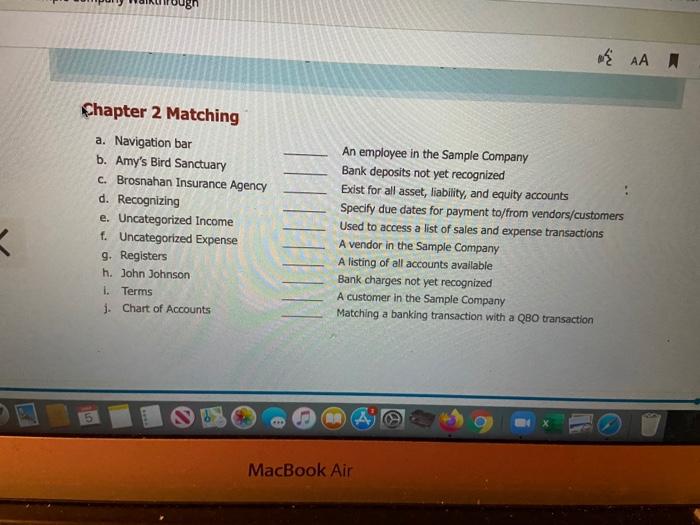 Solved Chapter 2 Questions
