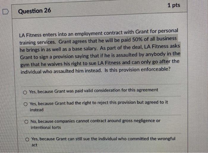 La deals fitness employment