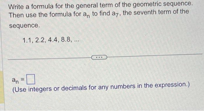 find the sum of the infinite geometric series 2 2 5